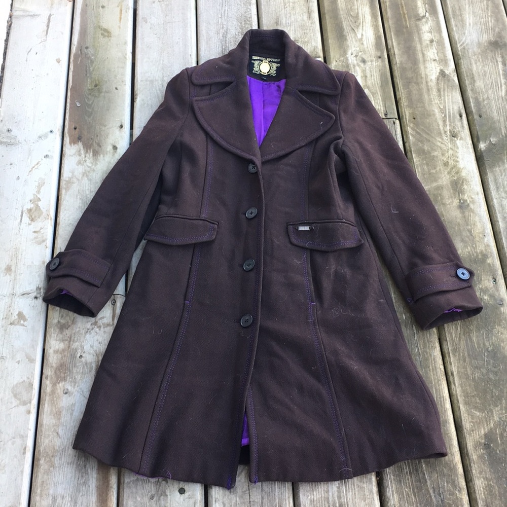 Authentic Projek Raw Wool coat Medium